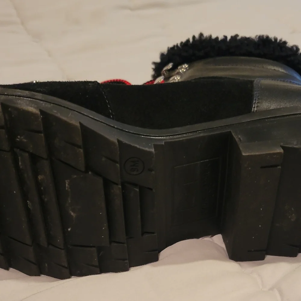 Marc Fisher LTD Suede and Sherling Boots - Picture 7 of 7